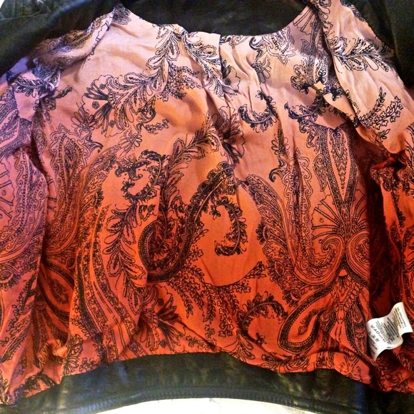 Free People Heartache Faux Leather Bomber Jacket - Picture 2 of 5